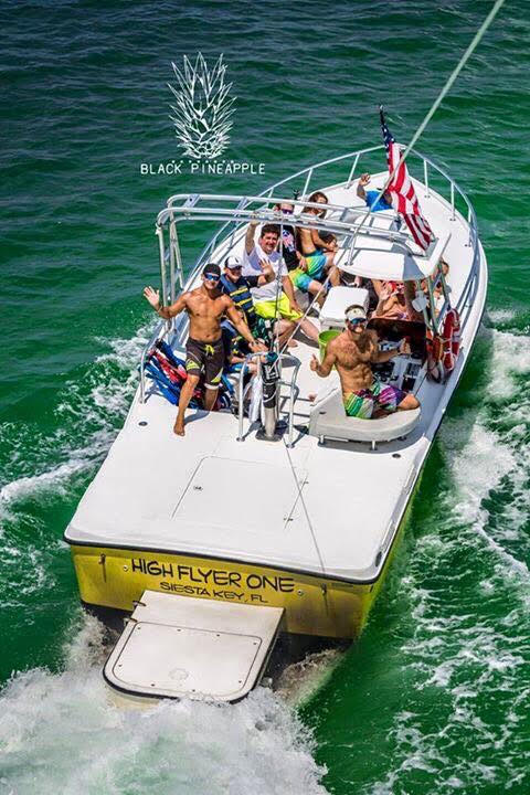 Parasail view in Siesta Key, FL