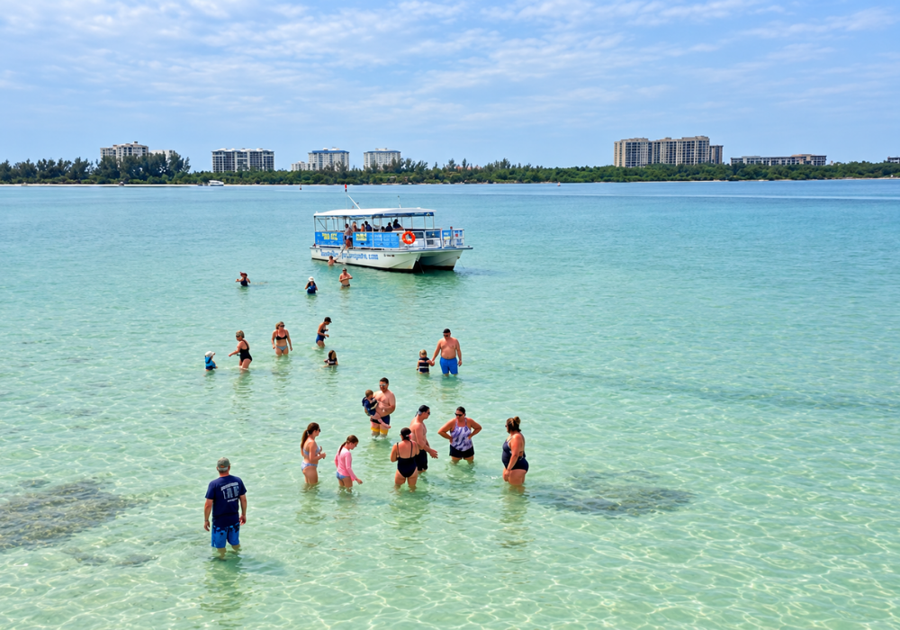 Dolphin & Sandbar Cruise | Siesta Key Watersports